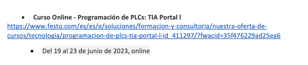 FESTO - Programación de PLCs: TIA Portal l