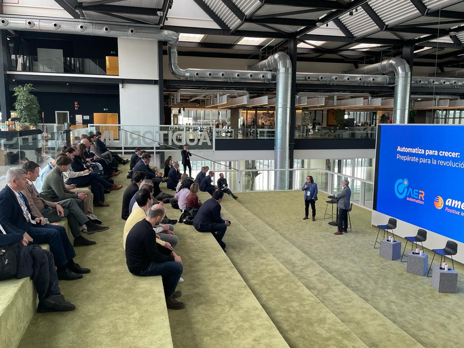 Amec Y Aer Presentacion Acuerdo De Colaboracion Dfactory Barcelona