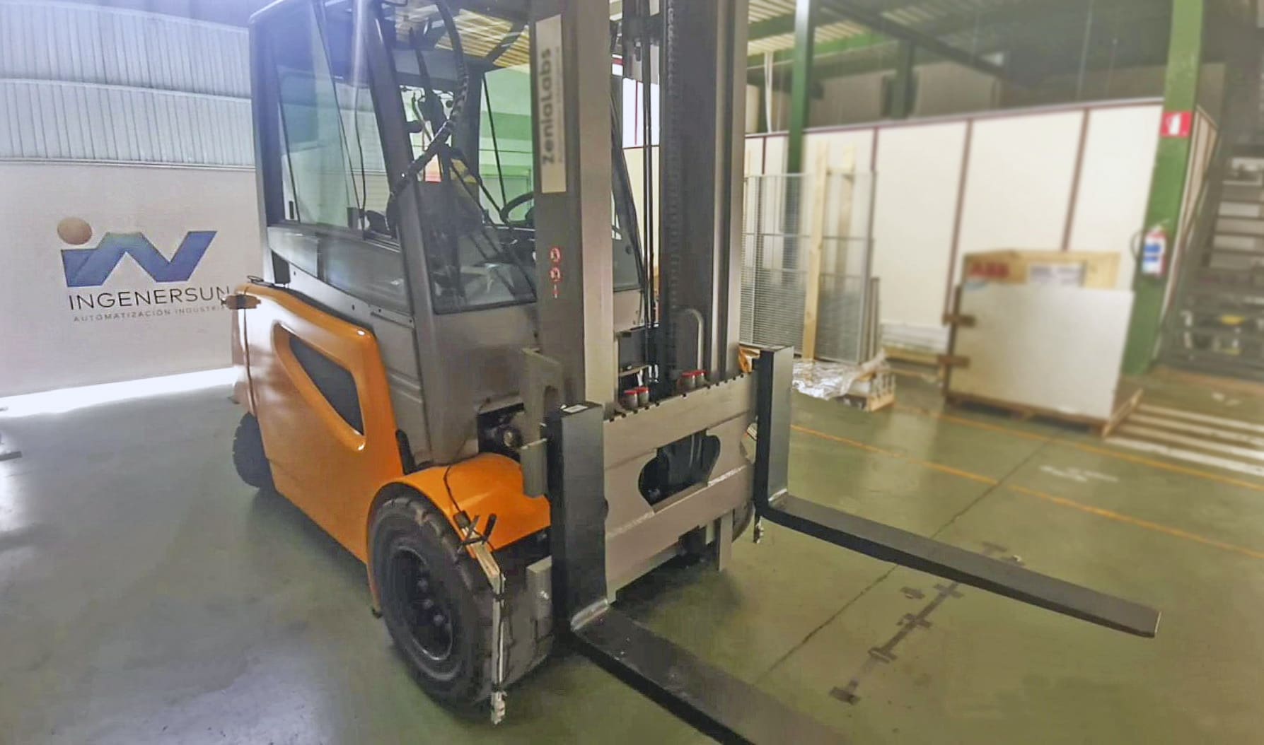 Ingenersun Desarrolla Robot Agv