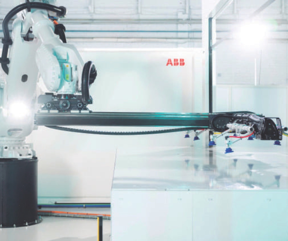 Linea Prensas Robotizada Abb Produccion Vehiculos Insight Aer Automation