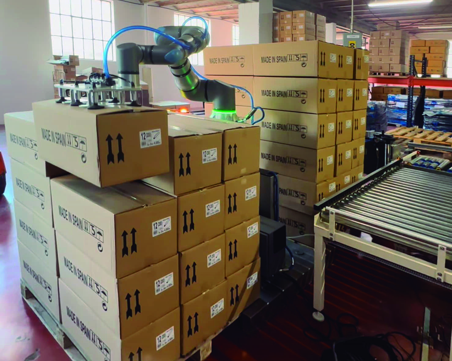 Paletizado Automatico Universal Robots Aer Automation